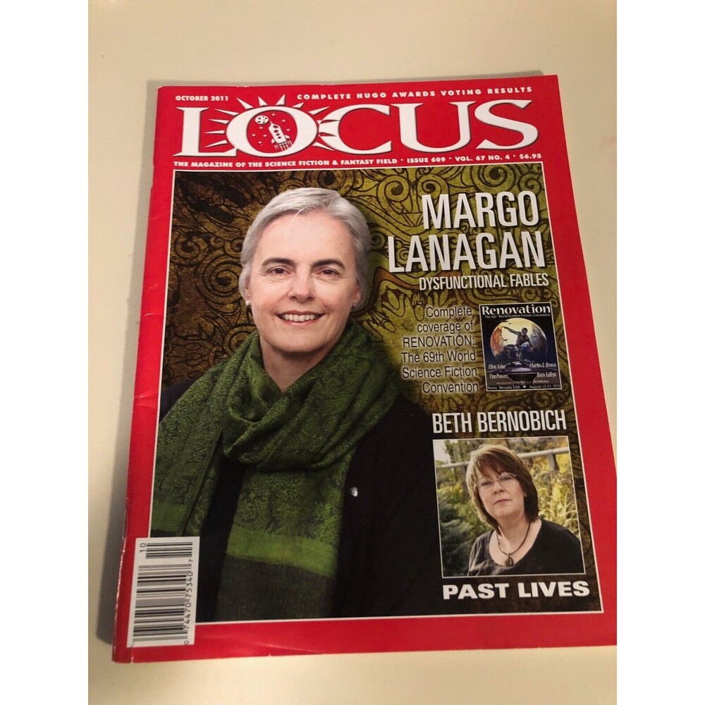 LOCUS Magazine ISSUE 609 VOLUME 67 #4 OCTOBER 2011 MARGO LANAGAN